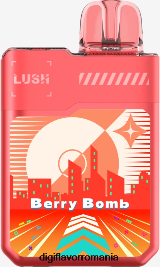 Digiflavor Geekbar LUSH de unică folosință bombă cu fructe de pădure 8Z84ZZ9 - Digiflavor Romania