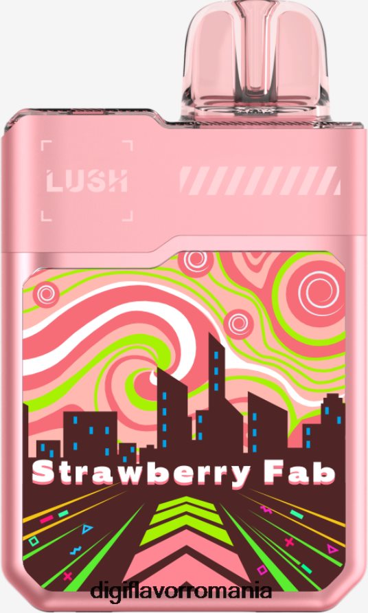 Digiflavor Geekbar LUSH de unică folosință capsuni fab 8Z84ZZ2 - Digiflavor Disposable