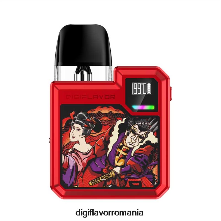 Digiflavor Digi-Q trusa de pod roșu samurai 8Z84ZZ50 - Digiflavor Bucharest